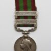 1895 India General Service Medal (Clasps - Punjab Frontier 1897-98, Malakand 1897) - Sapper Daud Khan, Madras Sappers & Miners