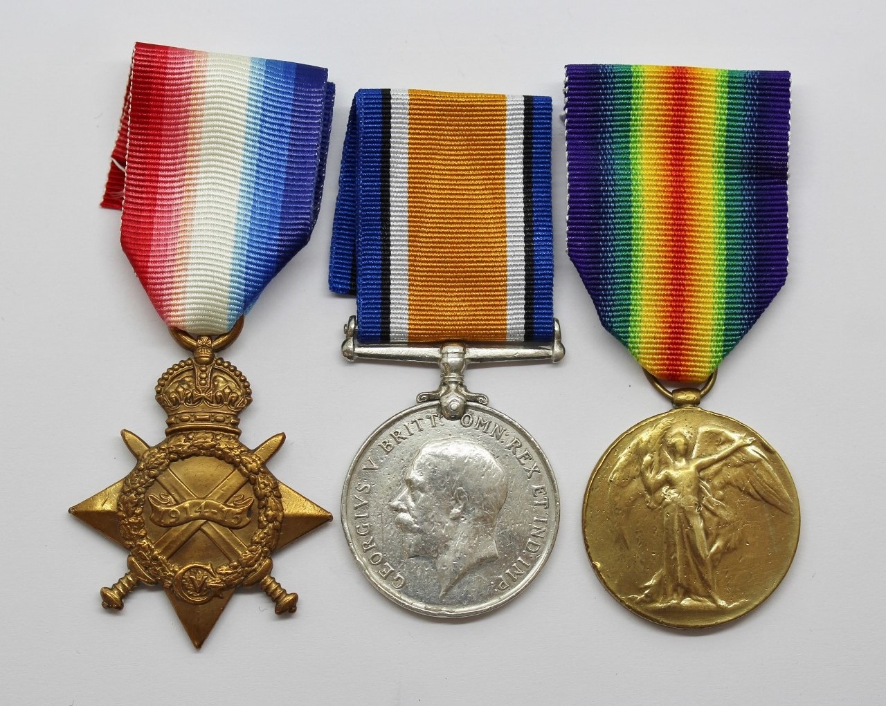 WW1 1914-15 Star Medal Trio - Pte. F.W. Know, Grenadier Guards