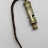 WW1 1916 Dated British Army Officer's Trench Whistle with Strap - J. Hudson & Co.