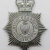 Middlesbrough Borough Police Helmet Plate - Queen's Crown