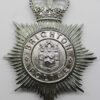 Brighton Borough Police Helmet Plate - Queens Crown