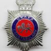 United Kingdom Atomic Energy Authority (U.K.A.E.A) Constabulary Enamelled Helmet Plate - Queens Crown