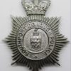 Southport Borough Police Helmet Plate - Queens Crown