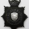 Essex Constabulary Night Helmet Plate - Queens Crown