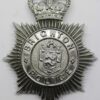 Brighton Police Helmet Plate - Queen's Crown