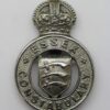 Essex Constabulary Cap Badge - King's Crown