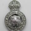 Durham Special Constabulary Cap Badge - King's Crown