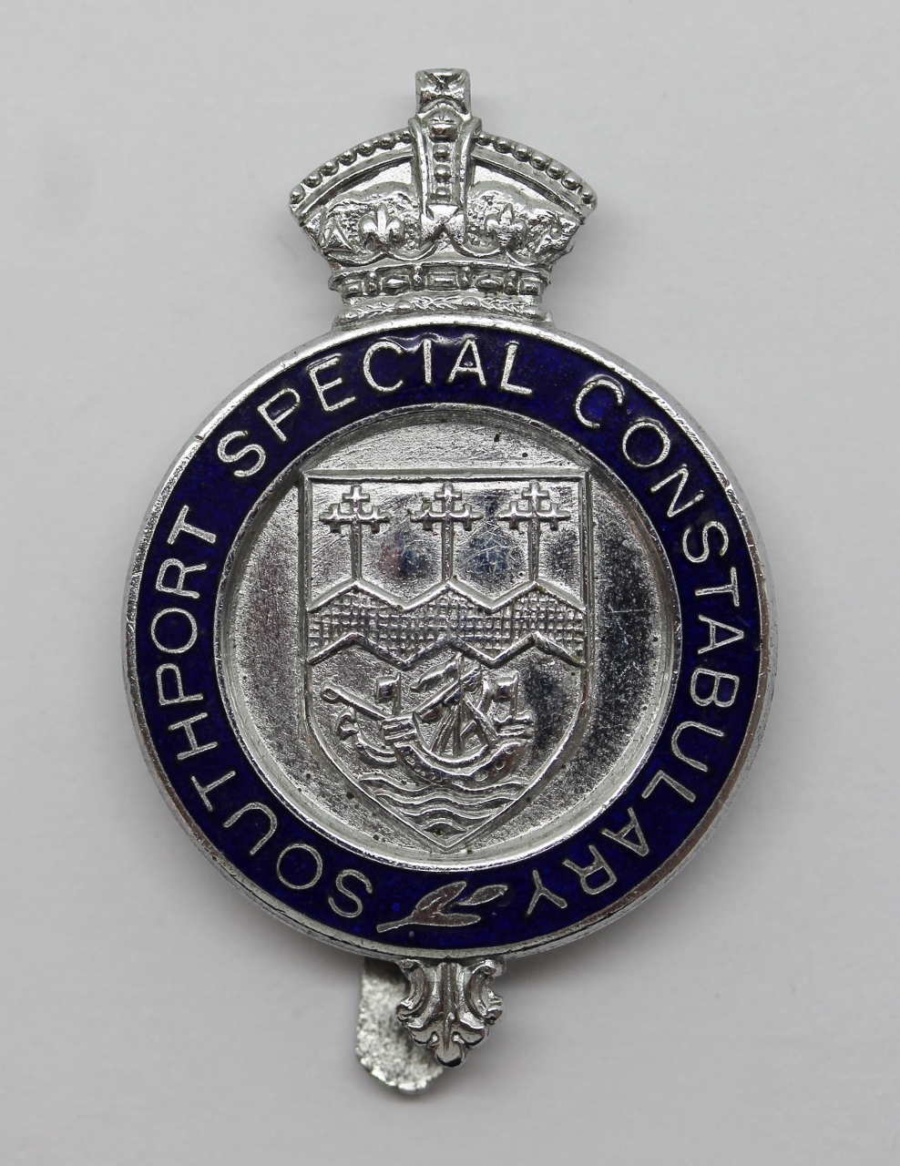 Southport Special Constabulary Enamelled Cap Badge