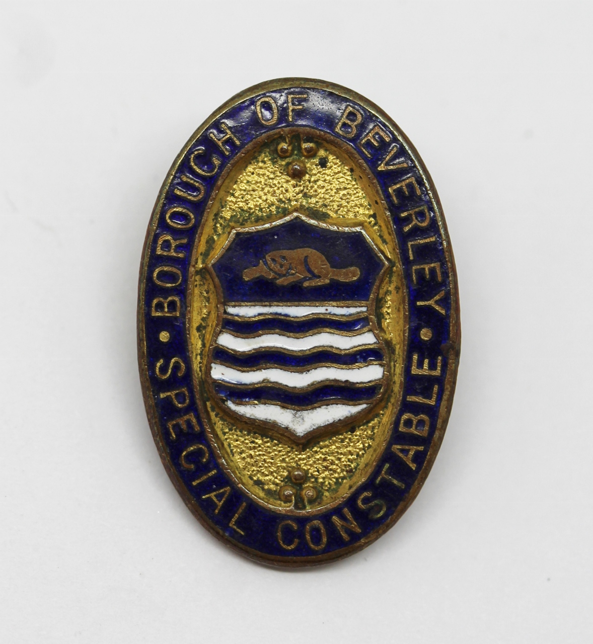 Borough of Beverley Special Constable Enamelled Lapel Badge