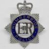 Humberside Police Senior Officer's Enamelled Cap Badge - Queen's Crown