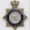 Birmingham City Police Senior Officer's Sterling Silver & Enamel Cap Badge - Queen's Crown
