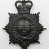 Bath City Police Night Helmet Plate - Queen's Crown