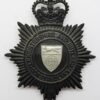 Leicestershire and Rutland Constabulary Night Helmet Plate - Queen's Crown
