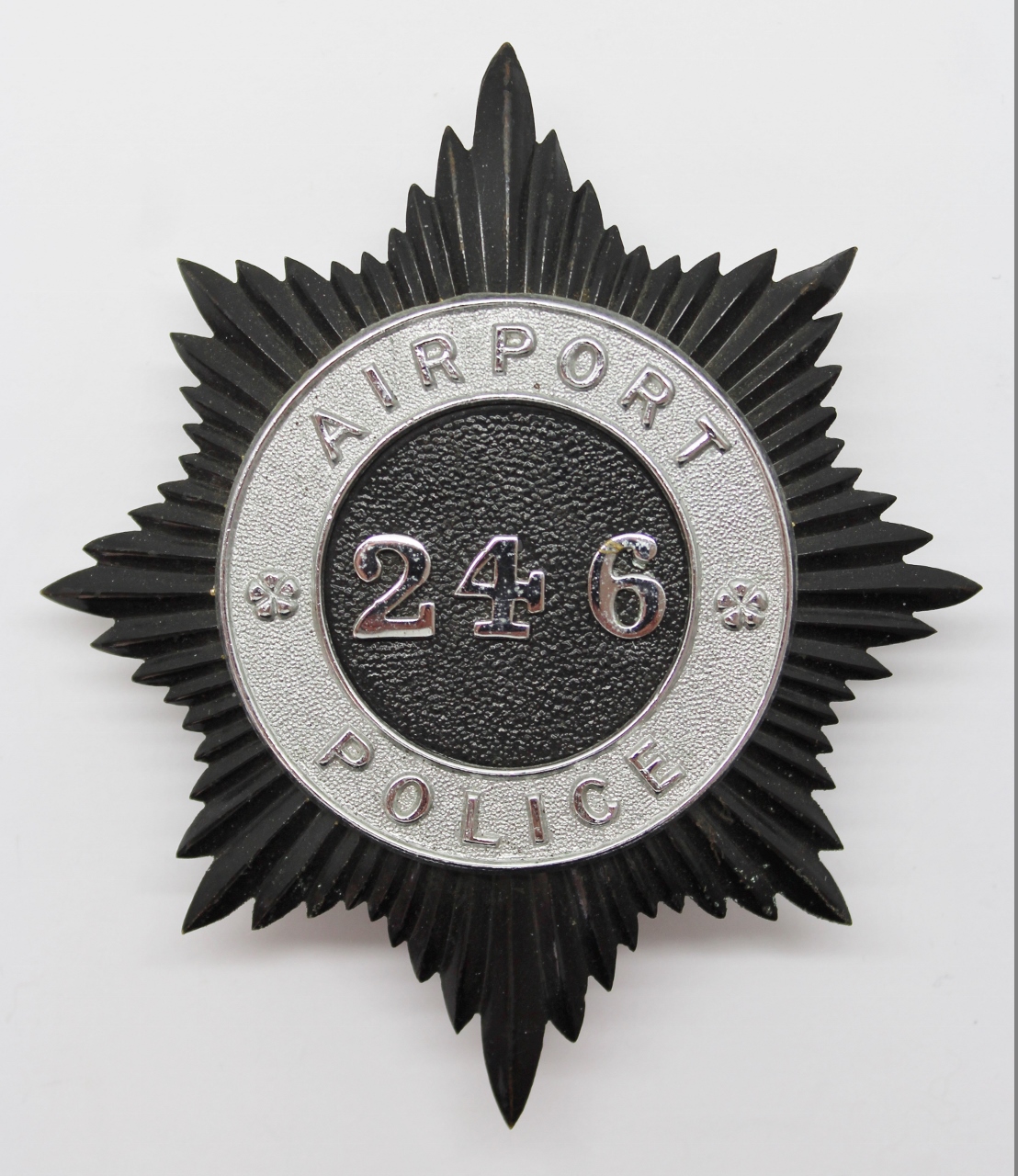 Airport Police Helmet Plate (246)