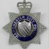 Manchester City Police Senior Officer's Enamelled Cap Badge - Queen's Crown