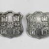 Pair of Winchester City Police Collar Badges