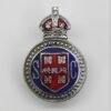 Winchester City Police Special Constabulary Enamelled Lapel Badge - King's Crown