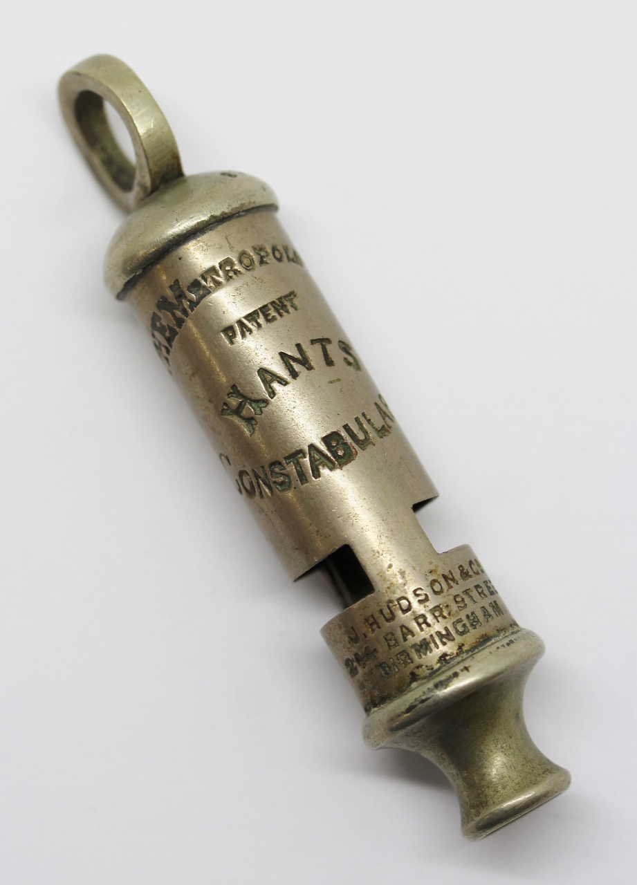 Hampshire Constabulary 'The Metropolitan' Patent Police Whistle