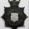 Luton County Borough Police Night Helmet Plate - Queen's Crown