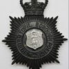 Merthyr Tydfil Borough Police NIght Helmet Plate - Queen's Crown