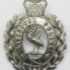 Liverpool City Police Wreath Helmet Plate - Queen's Crown