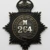 Metropolitan Police 'M' Division (Southwark) Helmet Plate - King's Crown