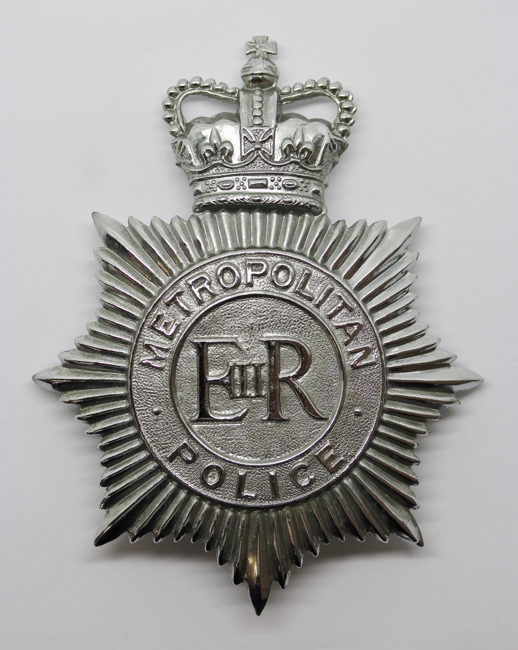Metropolitan Police Helmet Plate - Queen's Crown