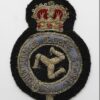 Isle of Man Constabulary Bullion Cap Badge - Queen's Crown