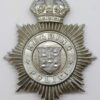 Reading Borough Police Helmet Plate - King's Crown