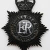 Hampshire & Isle of Wight Police Night Helmet Plate - Queen's Crown