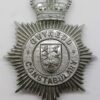 Gwynedd Constabulary Helmet Plate - Queen's Crown