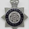 Hampshire Constabulary Senior Officer's Enamelled Cap Badge - Queen's Crown