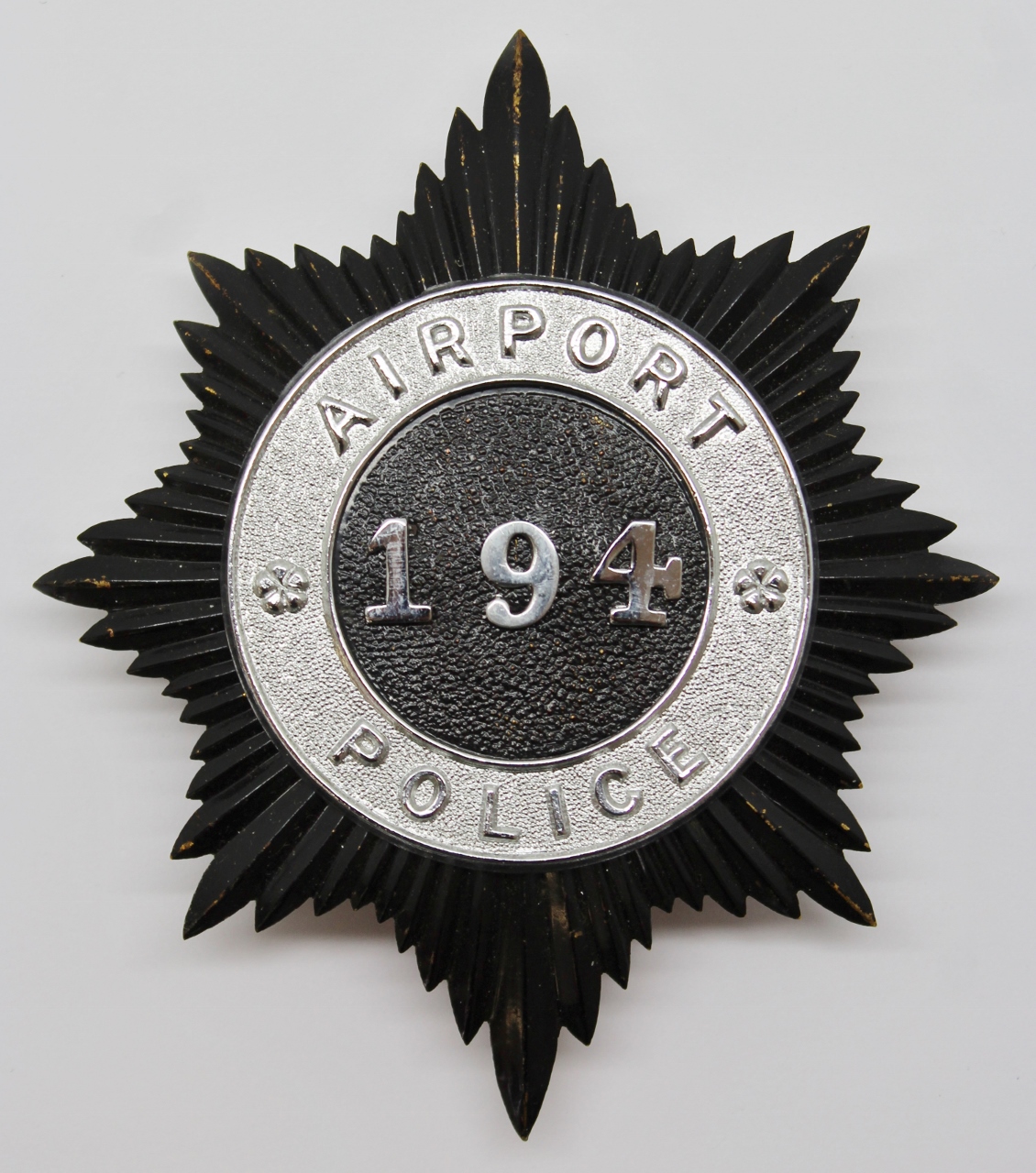 Airport Police Helmet Plate (194)