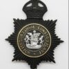 Nottinghamshire Constabulary Night Helmet Plate - King's Crown