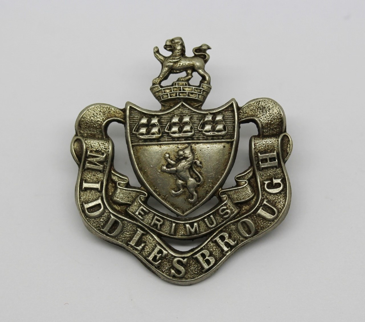 Middlesborough Borough Police Kepi Badge