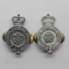 Pair of North Yorkshire Police Collar Badges - Queen's Crown