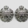 Pair of Norfolk Joint Police Collar Badges - Queen's Crown