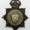 East Riding of Yorkshire Constabulary Night Helmet Plate - King's Crown