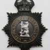 Warwickshire Constabulary Night Helmet Plate - King's Crown
