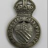 Manchester City Police Cap Badge - King's Crown