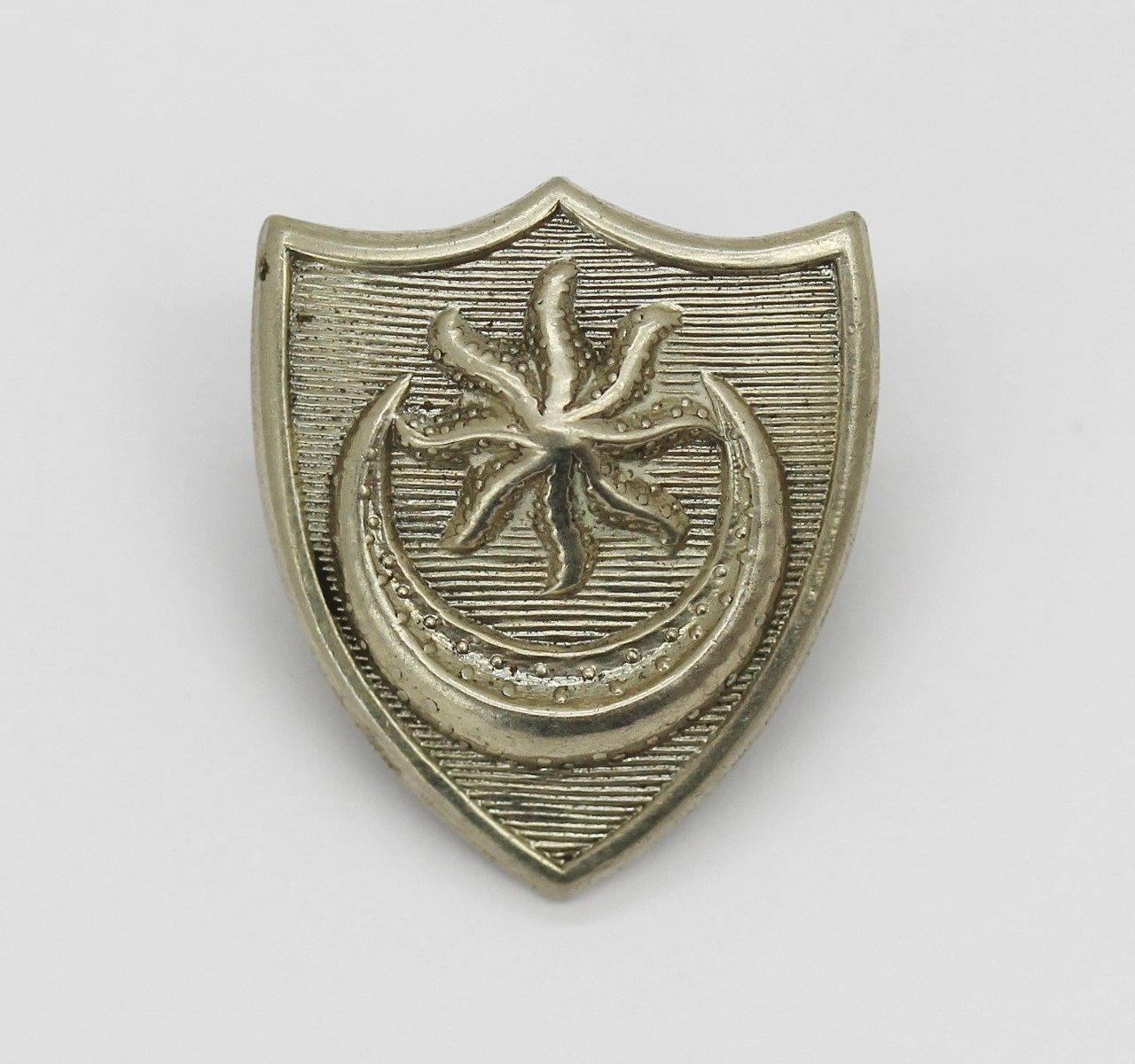 Portsmouth City Police Collar Badge (White Metal)