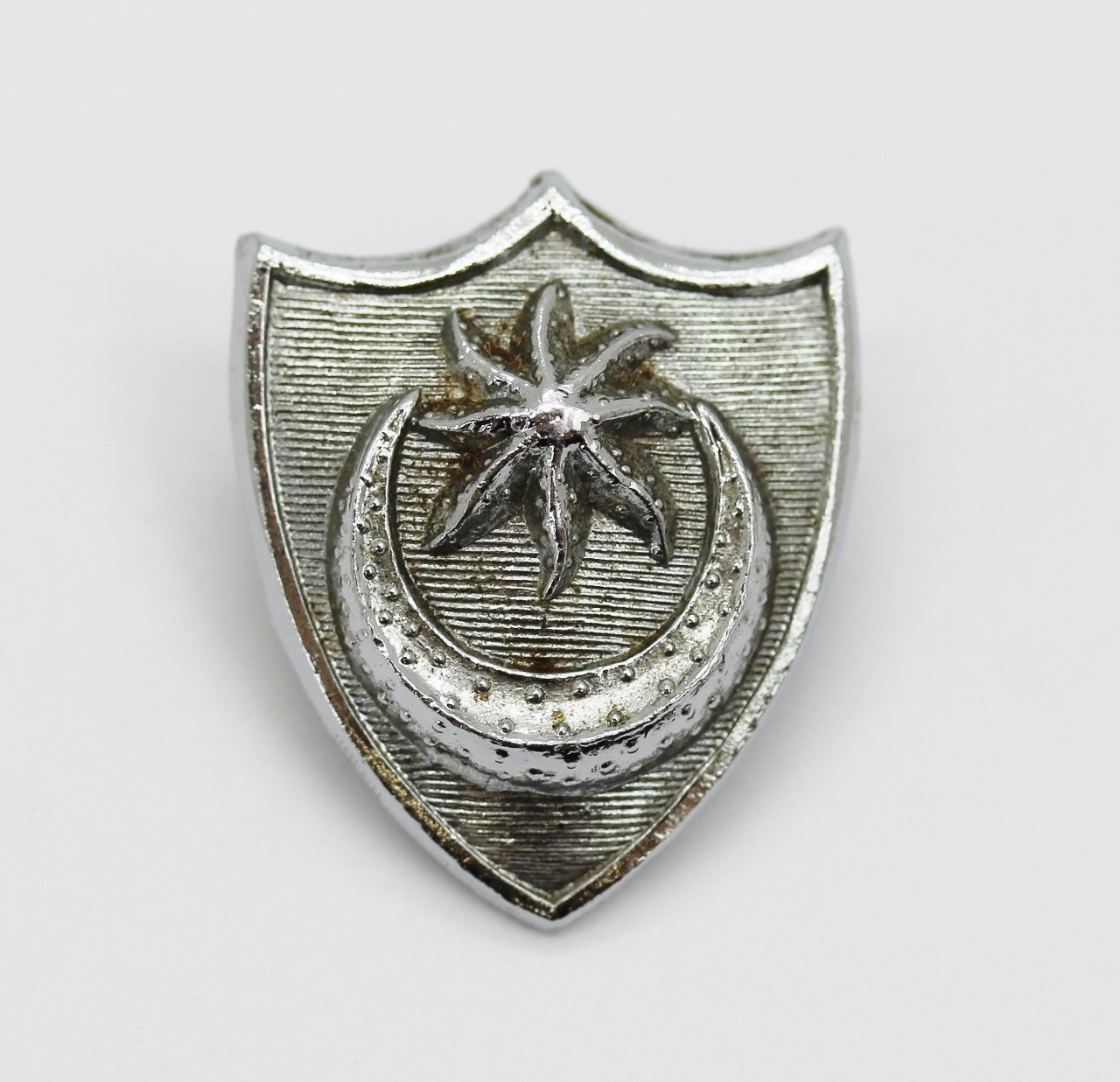 Portsmouth City Police Collar Badge (Chrome)