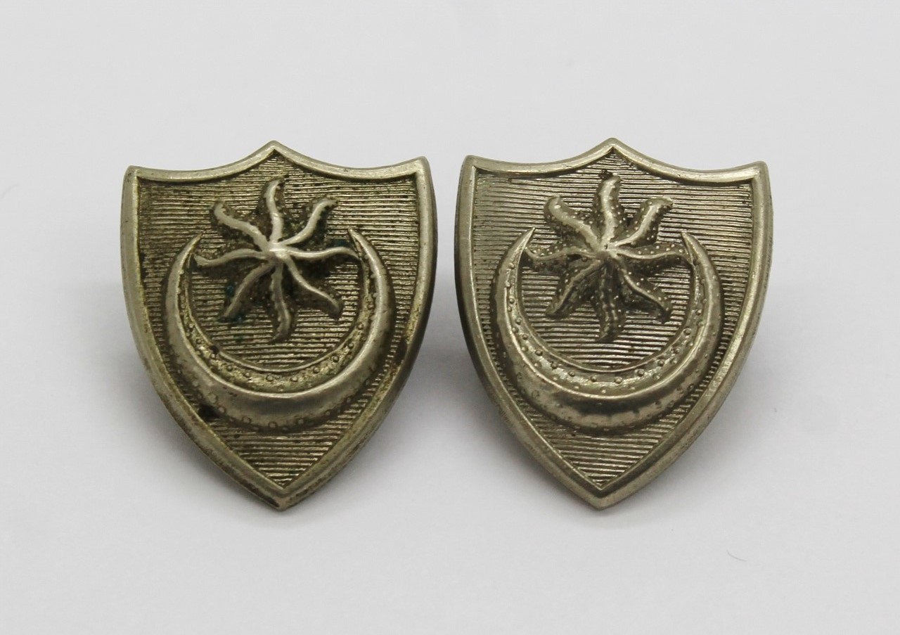 Pair of Portsmouth City Police Collar Badges