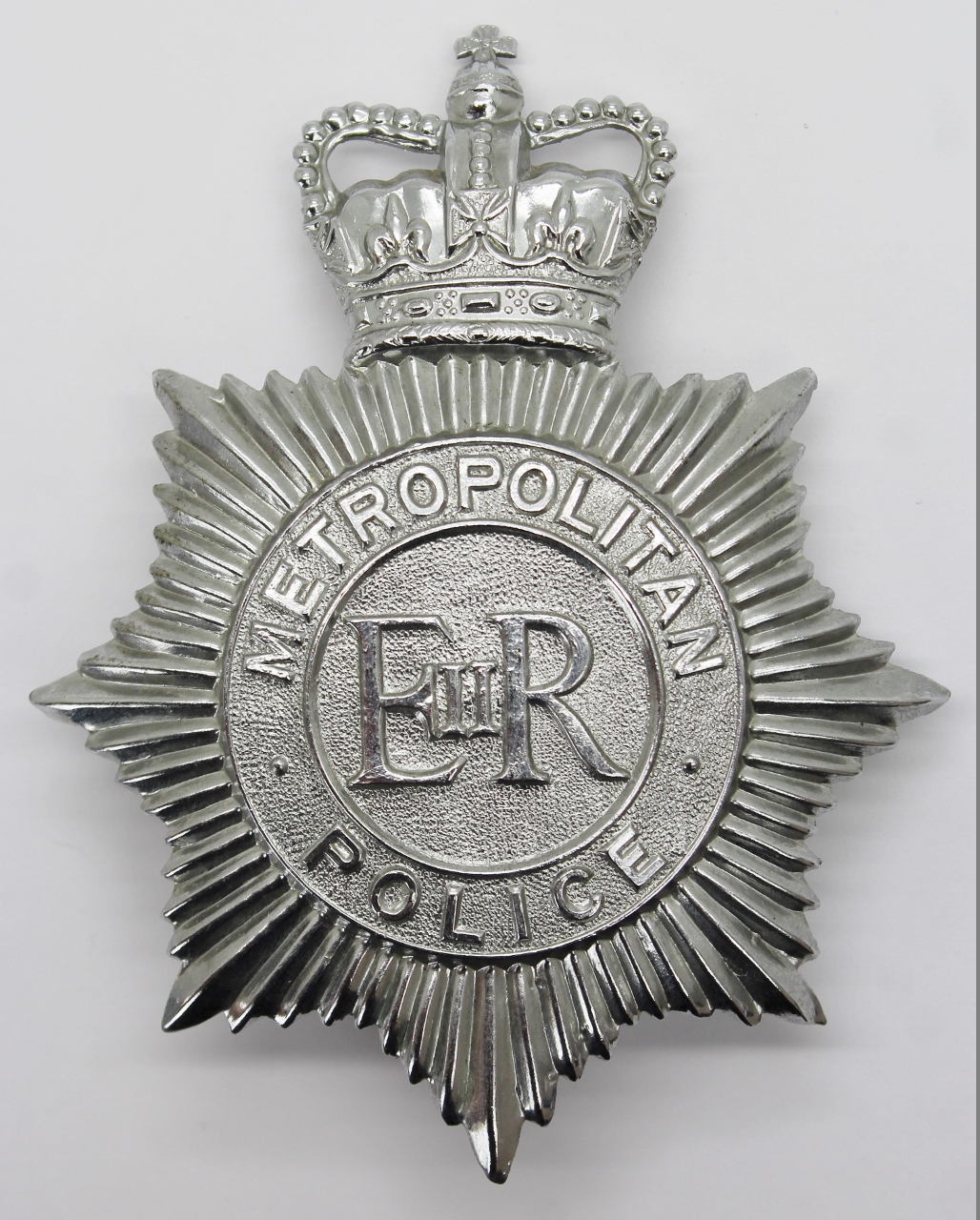 Metropolitan Police Helmet Plate - Queen's Crown