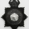 North Riding Constabulary Night Helmet Plate - King's Crown