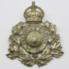 Ramsgate Borough Police Wreath Helmet Plate - King's Crown