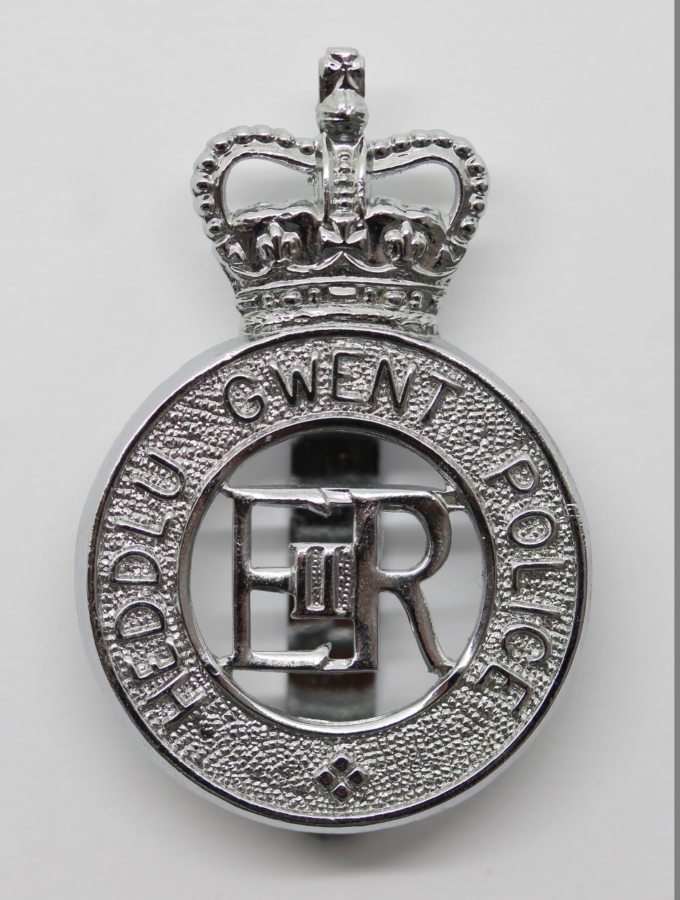 Heddlu Gwent Police Cap Badge - Queen's Crown