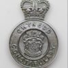 Gwynedd Constabulary Cap Badge - Queen's Crown