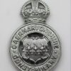 Caernarvonshire Constabulary Cap Badge - King's Crown