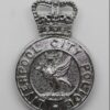 Liverpool City Police Cap Badge - Queen's Crown